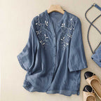 Tormen™ | Blusa bordada con botones