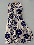 Aurelle™ | Vestido informal de mujer con estampado floral | Midi