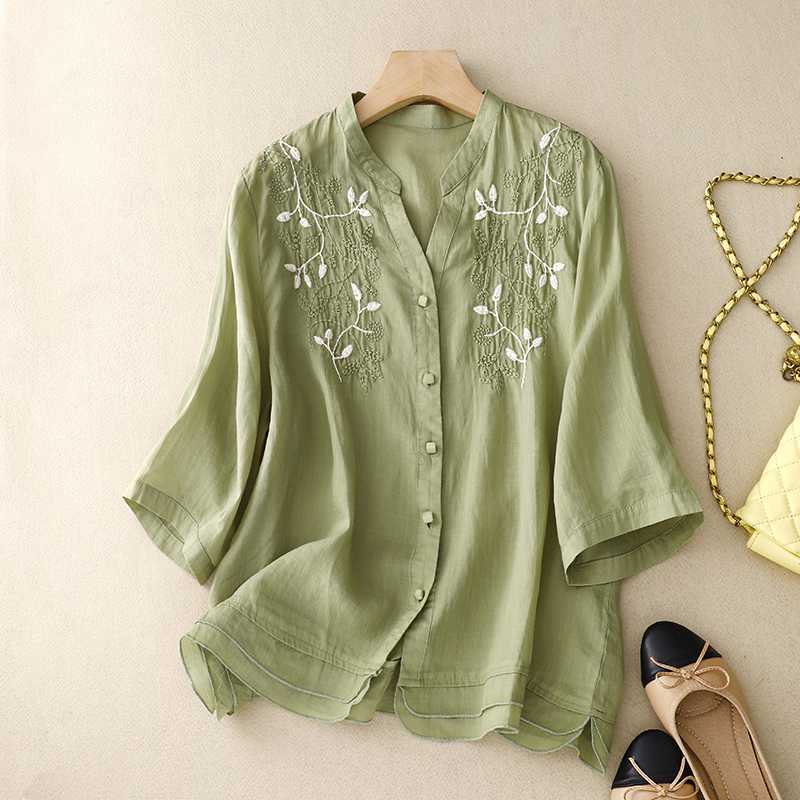 Tormen™ | Blusa bordada con botones