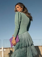 Kaelis™ |  Vestido Flecos para Mujer