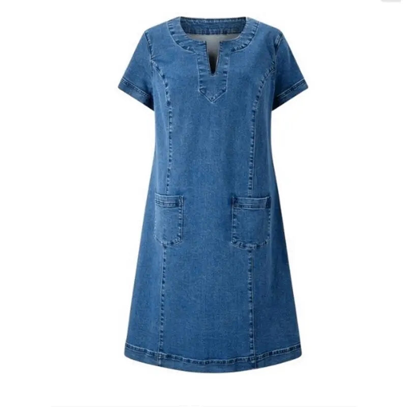 Sofía | Vestido de denim suave