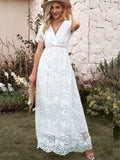 Vestido de novia bohemio vintage