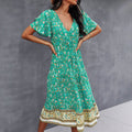 Evandre™ | Vestido bohemio con estampado floral