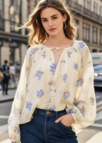 Zene™ | Blusa holgada bohemia para mujer