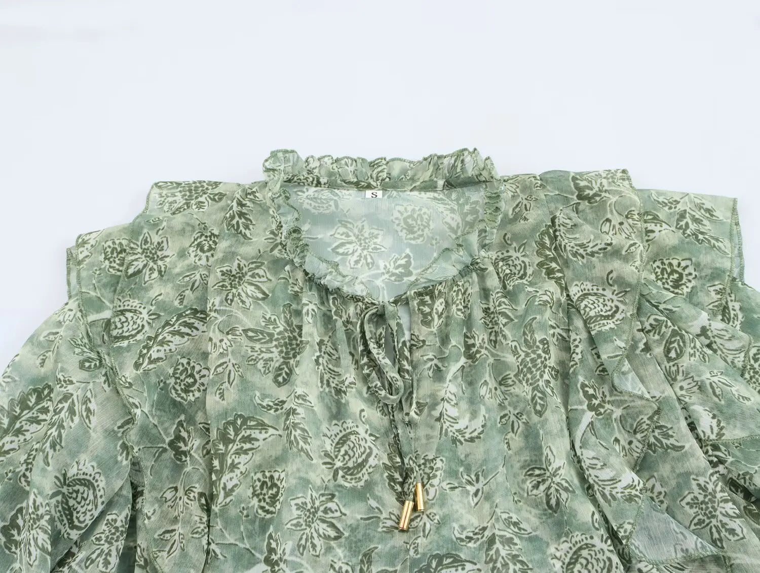 Axis™ | Blusa de gasa verde