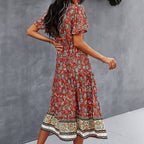 Evandre™ | Vestido bohemio con estampado floral