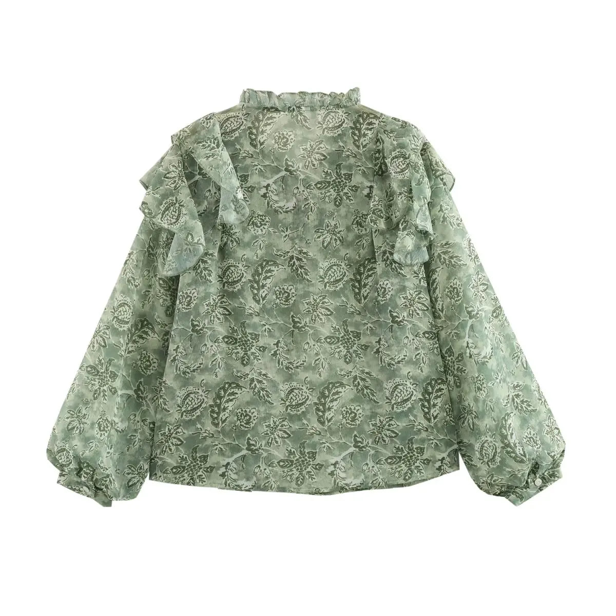 Axis™ | Blusa de gasa verde