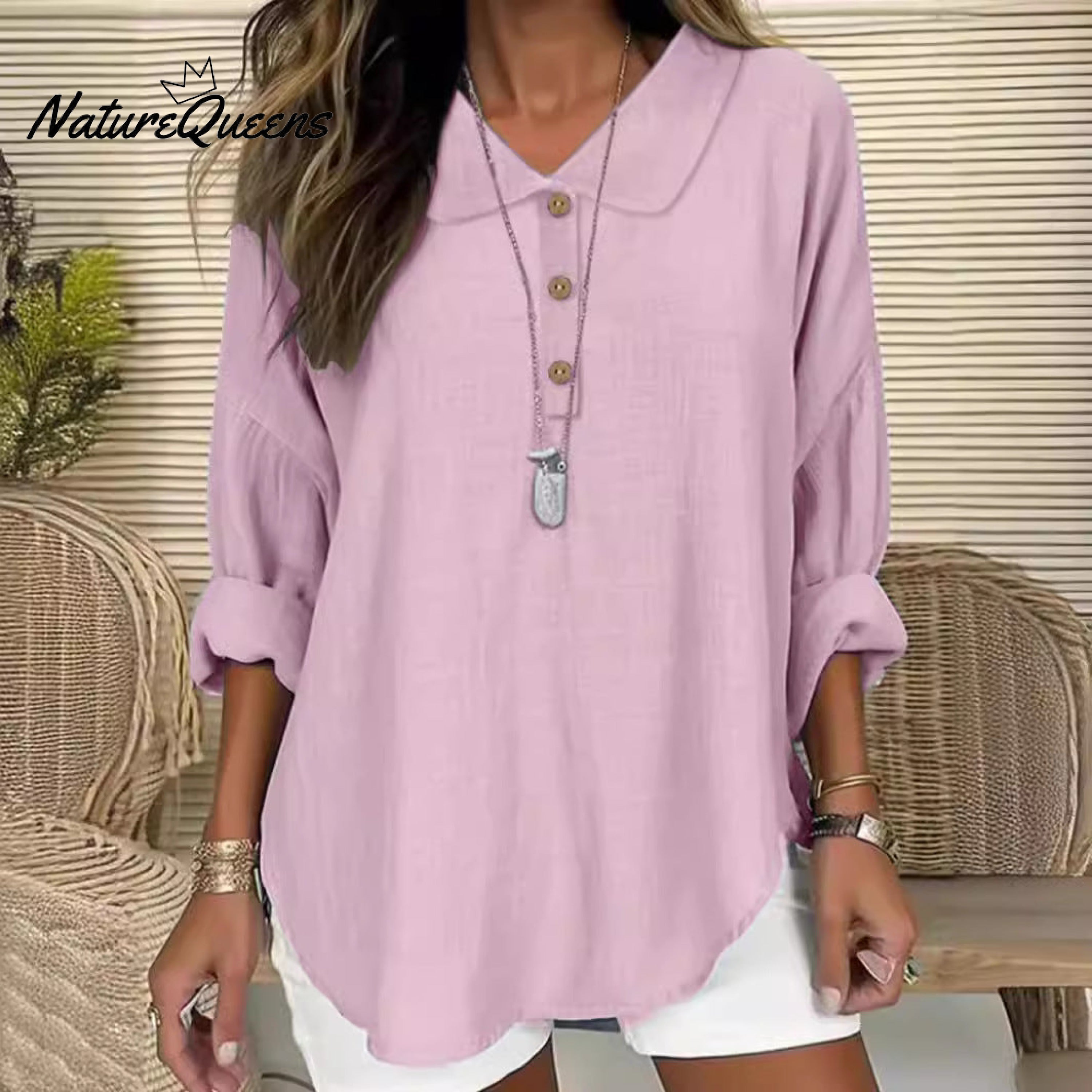 Kyth™ | Camisa informal de manga larga con solapa y botones