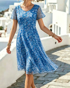Elyn™ | Vestido de corte en A de la colección BlossomLine de Florielle