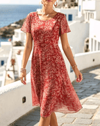 Elyn™ | Vestido de corte en A de la colección BlossomLine de Florielle