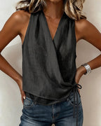 Vayen™ | Blusa con cuello halter