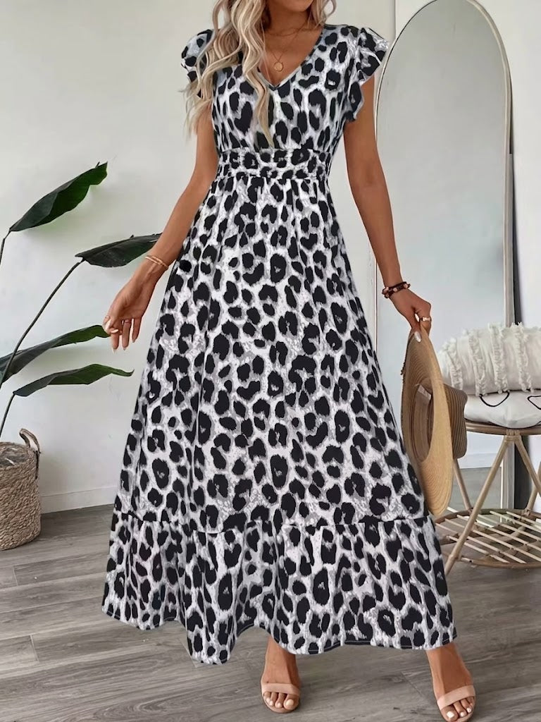 Osyrel | Vestido midi estampado