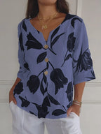 Orell™ | Elegante blusa floral