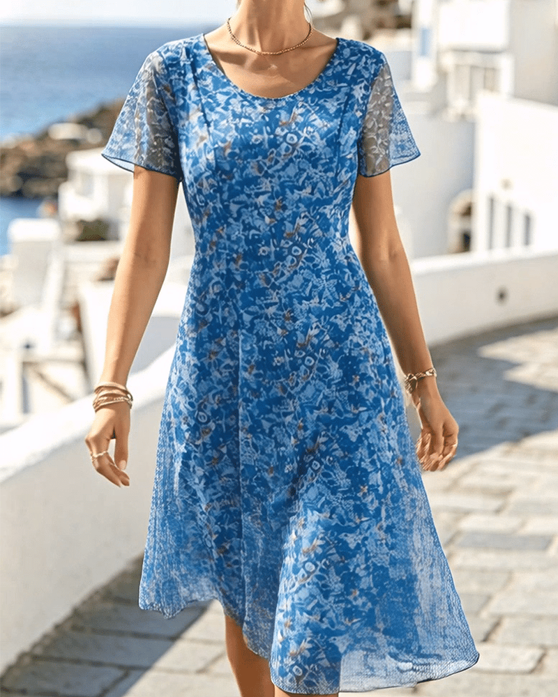 Elyn™ | Vestido de corte en A de la colección BlossomLine de Florielle