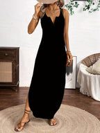 Sailor™ | Vestido Midi de Tirantes con Escote en V y Estilo Relajado