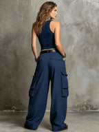 Sira™ | Conjunto de dos piezas compuesto por un chaleco de algodón informal y cómodo y unos pantalones cargo