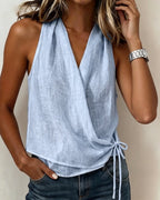 Vayen™ | Blusa con cuello halter