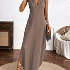 Sailor™ | Vestido Midi de Tirantes con Escote en V y Estilo Relajado