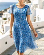 Elyn™ | Vestido de corte en A de la colección BlossomLine de Florielle