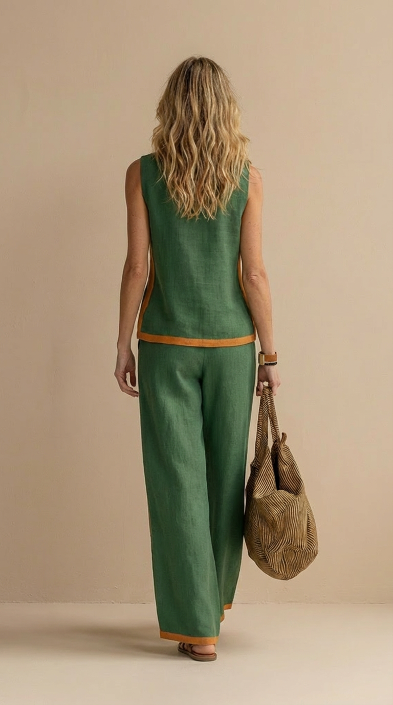 Meadow™ | Conjunto de lino y algodón cómodo y elegante