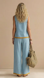 Meadow™ | Conjunto de lino y algodón cómodo y elegante