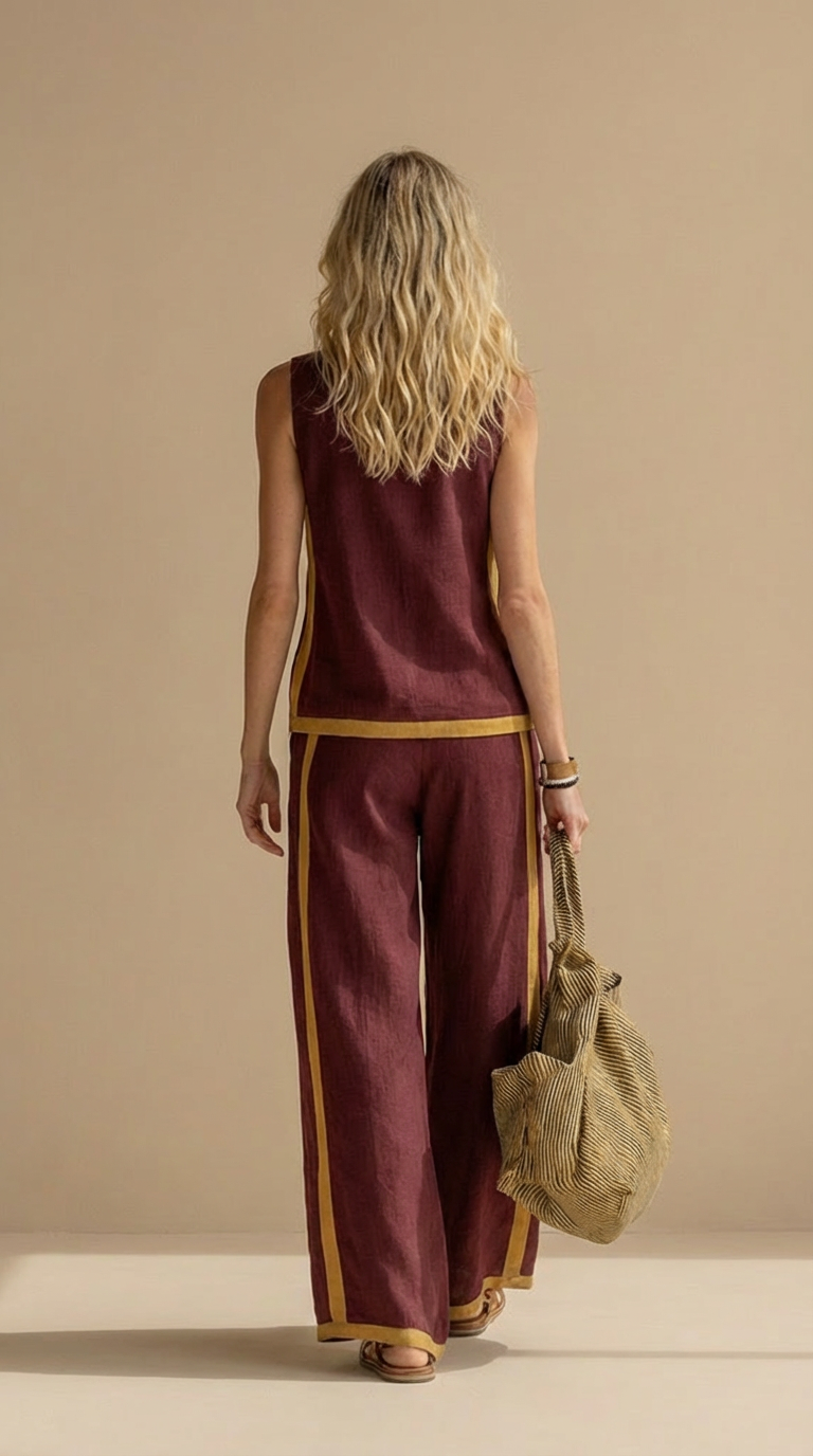 Meadow™ | Conjunto de lino y algodón cómodo y elegante