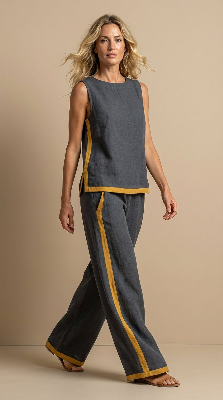 Meadow™ | Conjunto de lino y algodón cómodo y elegante