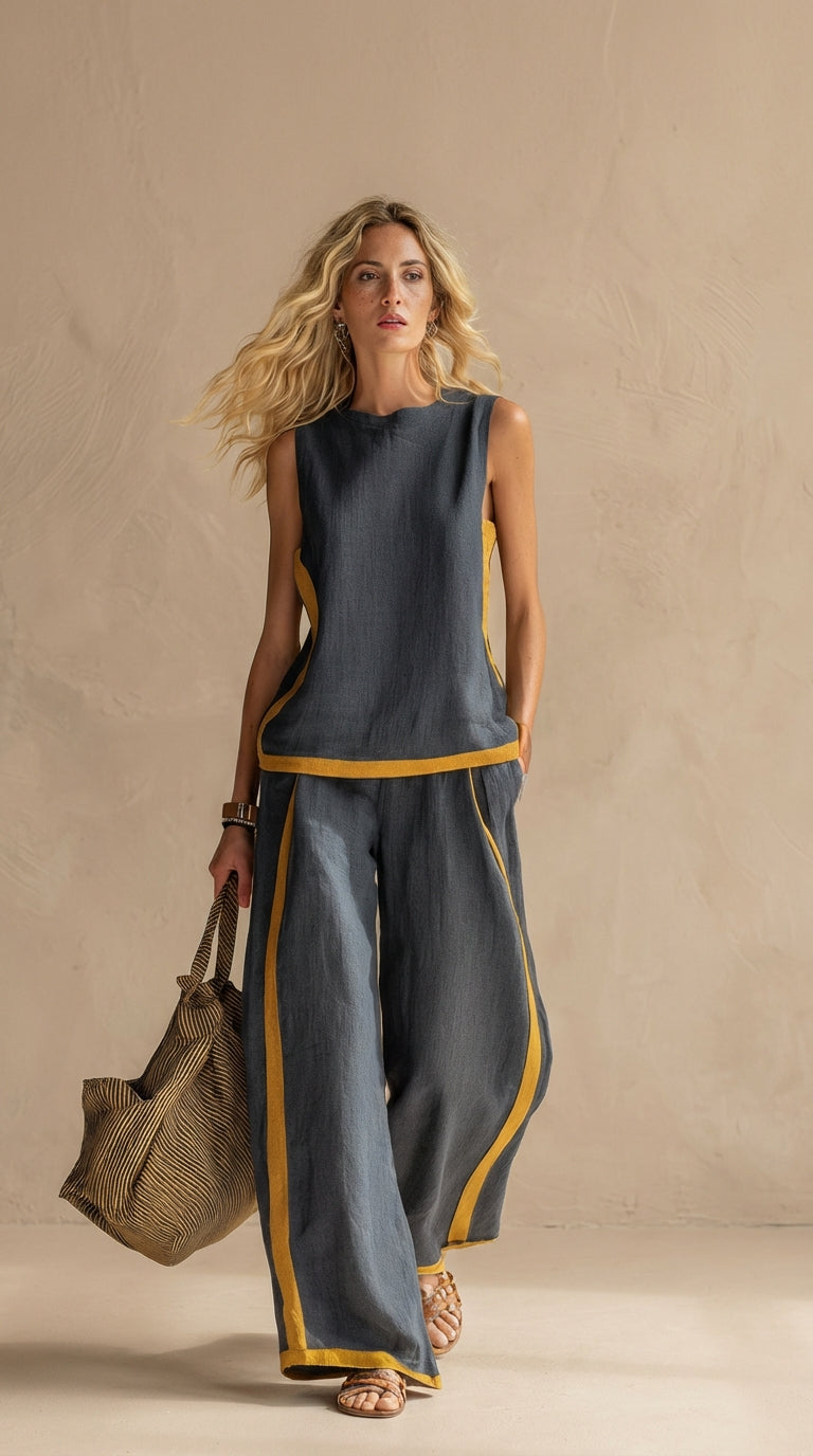 Meadow™ | Conjunto de lino y algodón cómodo y elegante