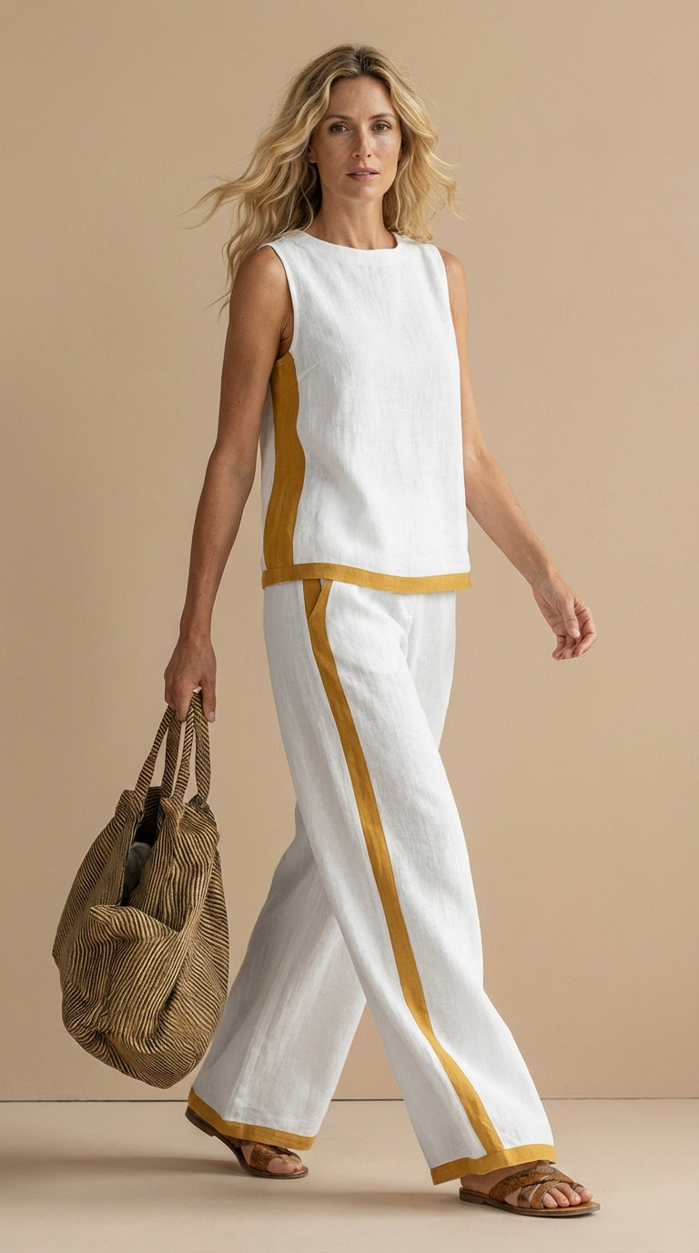 Meadow™ | Conjunto de lino y algodón cómodo y elegante