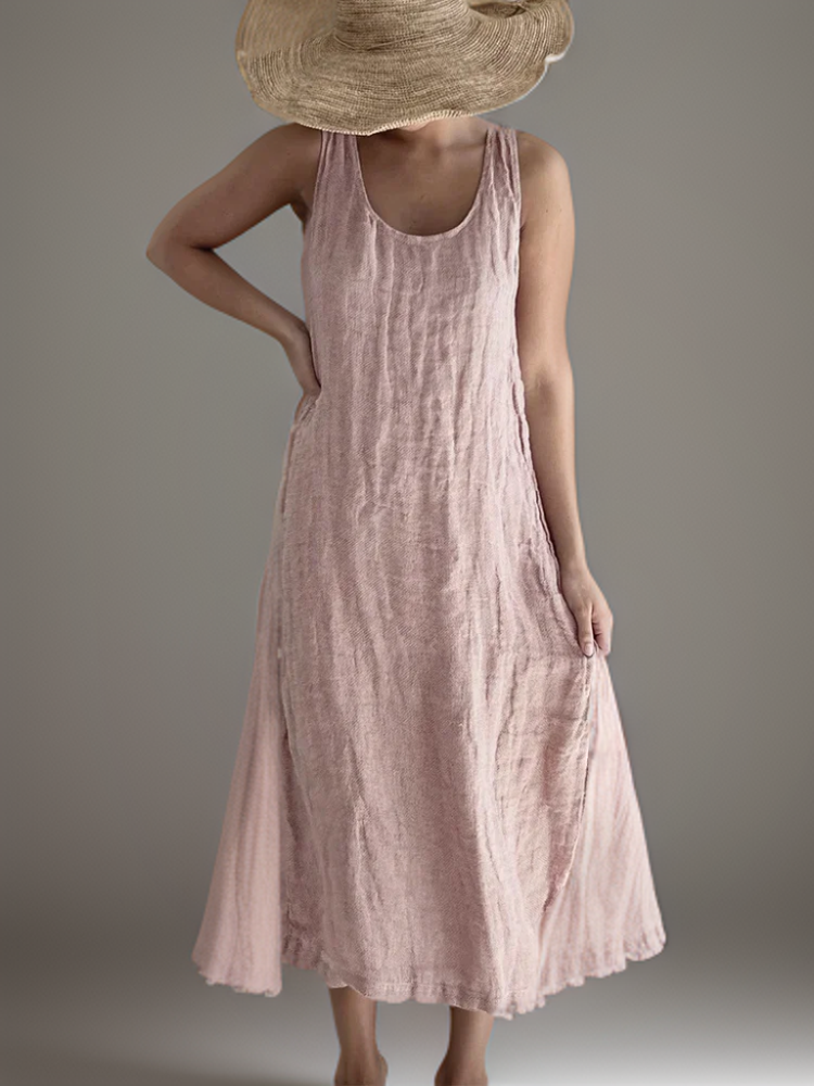 Hazel™ | Elegante vestido largo sin mangas