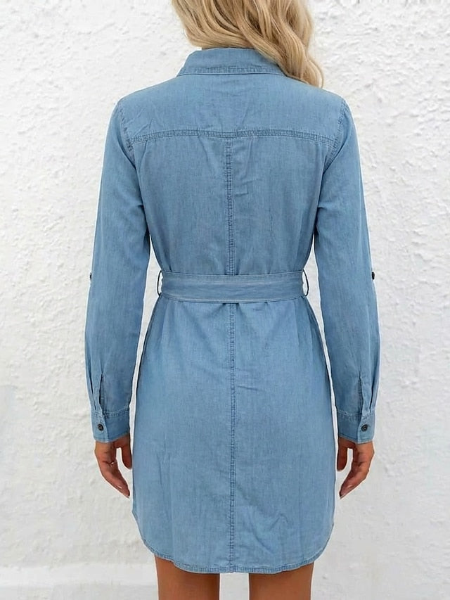 Juno™ | Vestido de una línea Moda Básico Diario Exterior