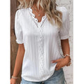 Kestrel™ | Top bordado blanco