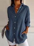 Surne™ | Camisa informal de rayas retro para mujer