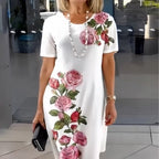 Vanessa | Elegante vestido floral de verano