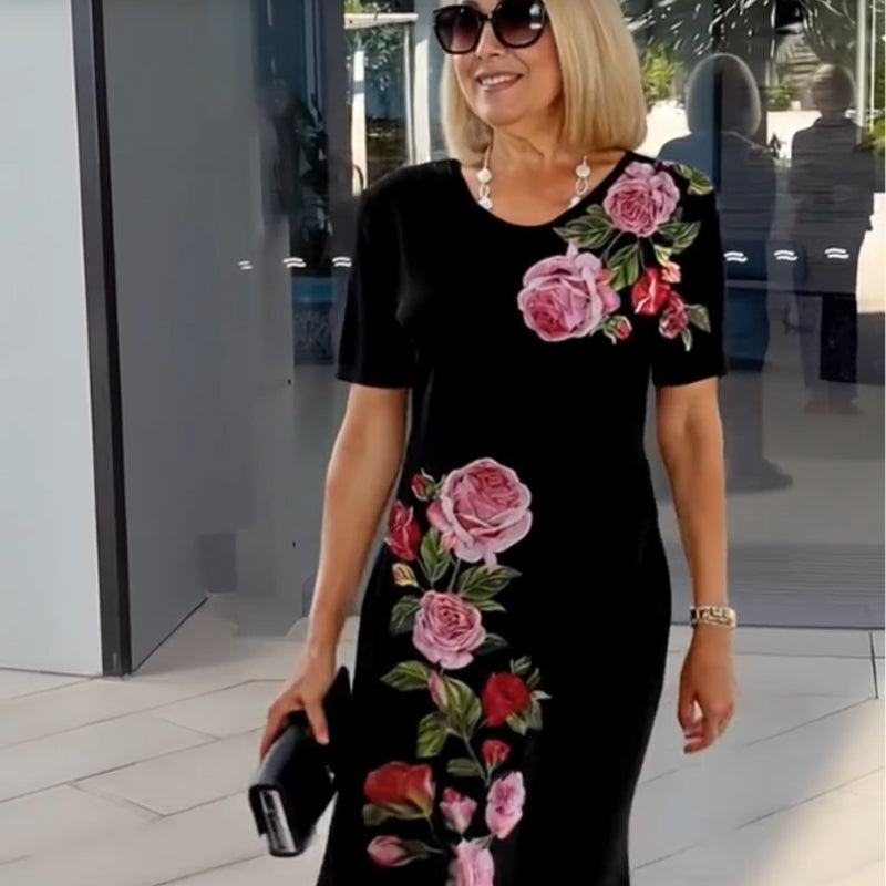 Vanessa | Elegante vestido floral de verano