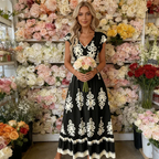 Osyrel | Vestido midi estampado