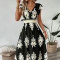 Osyrel | Vestido midi estampado
