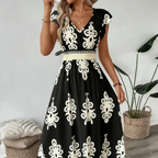 Osyrel | Vestido midi estampado