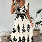 Osyrel | Vestido midi estampado