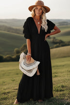 Zarene™ | Vestido Bohemio Largo Chic Óxido